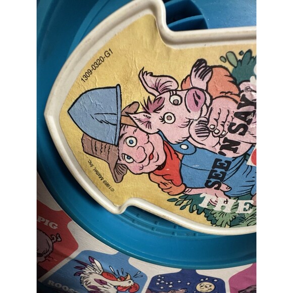 Vintage 1989 Mattel See’n Say The Farmer Says Toy Works - Picture 13 of 16